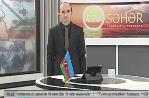 Canlı yayımda bir dəqiqəlik sükut