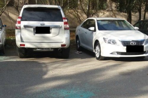 Bakıda 14 maşına hücum oldu