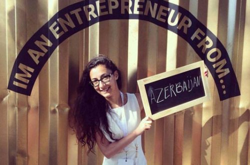 Obama ilə görüşən azərbaycanlı qız