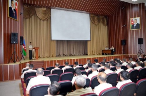 Ordunun kadrlar üzrə rəisləri toplandı