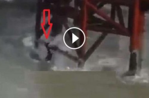 Həlak olan neftçinin cansız bədəni su üzünə belə çıxdı