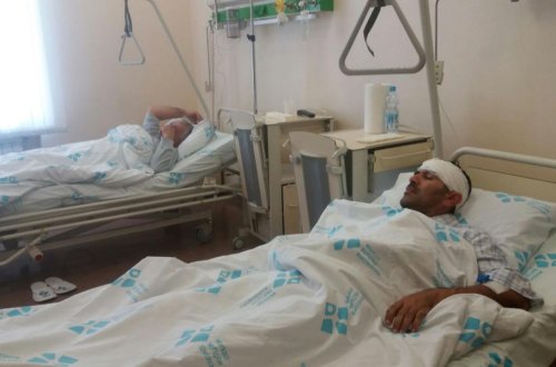 Yanğından xilas edilmiş dәnizçilәrdәn