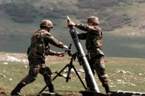 Ermənilər minaatanlardan da istifadə etməklə atəşkəs rejimini 105 dəfə pozub