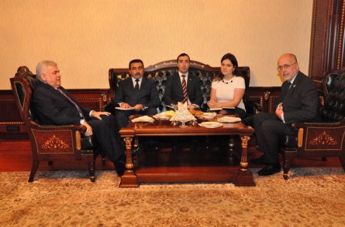 Ziya Məmmədov Meksikanın Azərbaycandakı səfiri ilə görüşdü