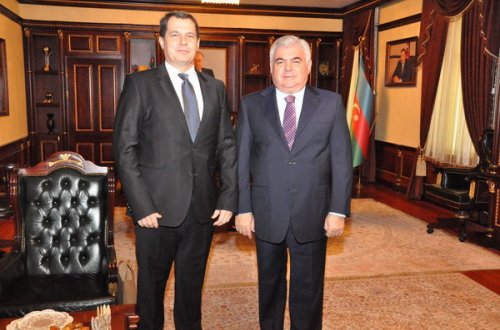 Ziya Məmmədov Çexiyanın Azərbaycandakı səfiri ilə görüşdü