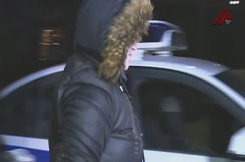 Yevlaxda qadın yol polisi ilə dalaşdı