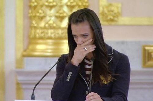 İsinbayeva Putin ilə görüşdə ağladı