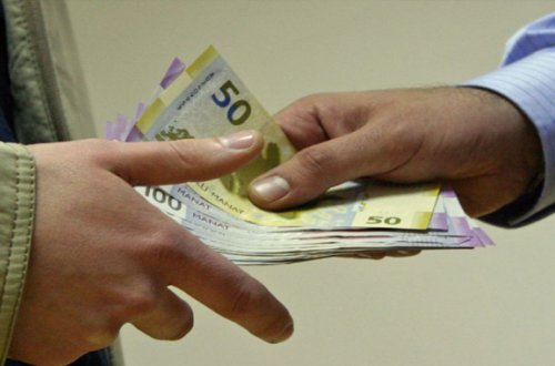 Nazirliyinin rüşvət