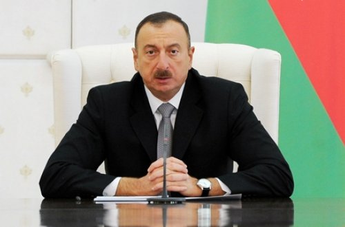 İlham Əliyev Boris Lojkinin başçılıq etdiyi nümayəndə heyətini qəbul edib