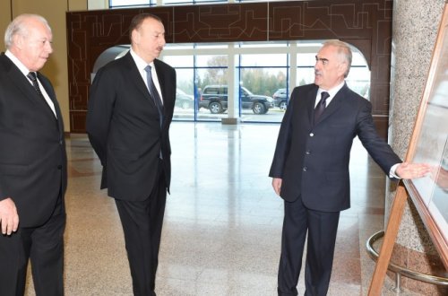 İlham Əliyev Naxçıvan Beynəlxalq Hava Limanının 