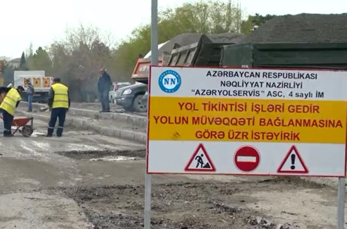 Sabah Xaqani küçəsinin bir hissəsi bağlı olacaq