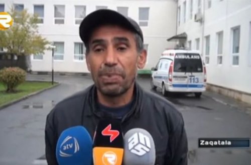 Əli baltalanan şəxsin atası