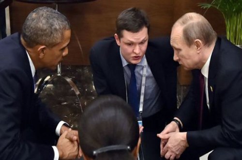 Putin Obama ilə görüşdü