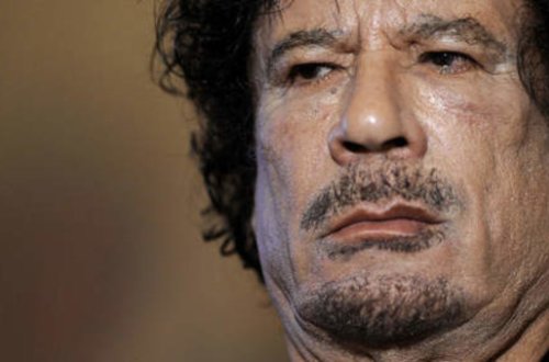 Qəddafinin tarixi çıxışı