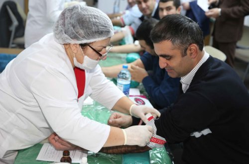 “Bir damla qan-qurtarılan bir can”