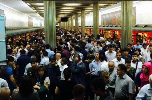 Bakı metrosu ilə daşınan sərnişinlərin sayı açıqlandı