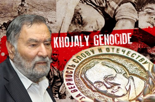 Əli azərbaycanlı uşaqların qanına bulaşmış Zori Balayan mükafat alacaq