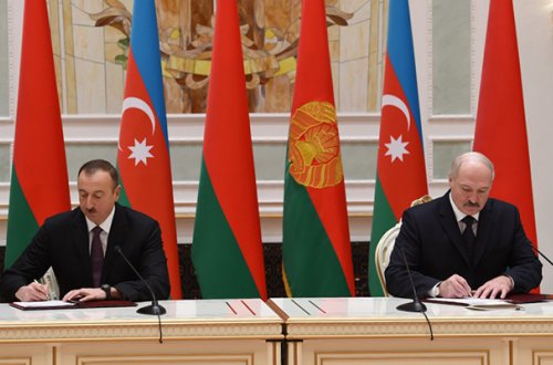 Azərbaycan və Belarus 4 sənəd imzaladı
