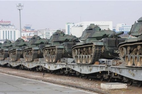 Ərdoğan tankları sərhədə göndərdi