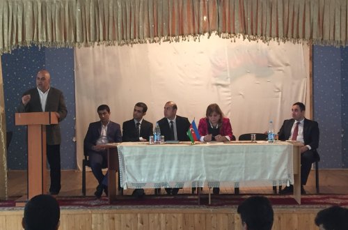 Xətai məktəblilərinə “Diaspor dərsi” keçirilib