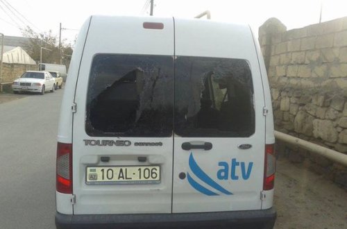 Nardaranda ATV-nin əməkdaşını döydülər