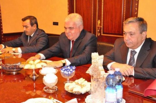 Ziya Məmmədov Latviyanın iqtisadiyyat naziri ilə görüşdü