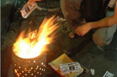 Elektrik üçün tonlarla pulu yandırdılar