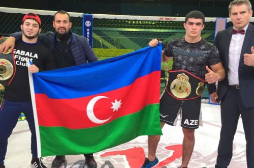 İdmançımız qaydasız döyüşdə birinci oldu