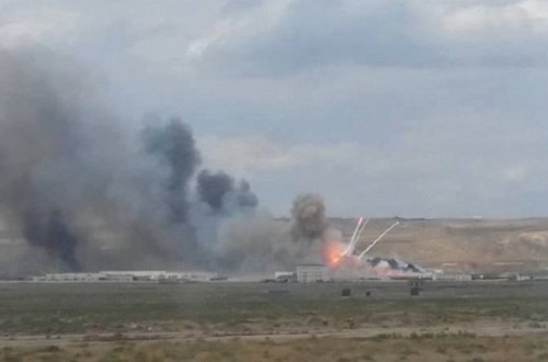 Şirvandakı partlayışın yeni görüntüləri