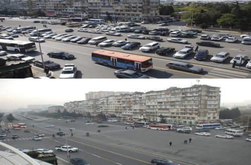 “Şamaxinka” tunelinin üzərində parkinq yeri ləğv edildi