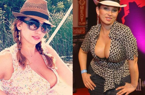 Rus aparıcı kinoya çəkilir