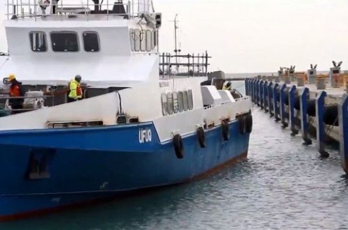 Azərbaycanın istehsal etdiyi ilk gəmi suya buraxılıb