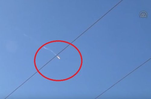 Türkiyə hava məkanını pozan rus hərbi təyyarə belə vuruldu