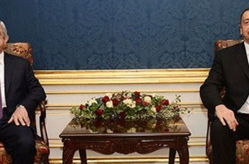 Əliyevlə Sarkisyan dekabrın 1-də Parisdə görüşəcək