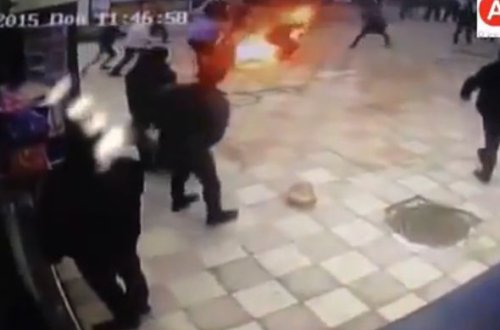 Özünü yandıranın xanımı danışdı