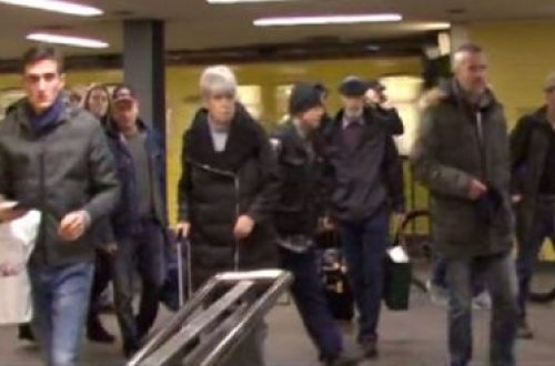 Berlin metrosunda bomba həyəcanı