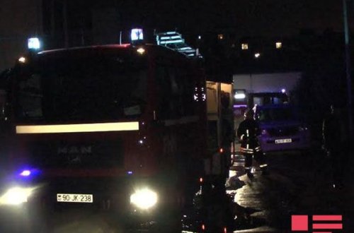 Bakıda dəhşətli yanğın