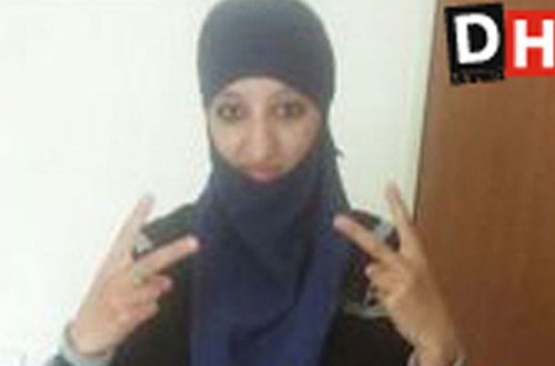 Parisdə özünü partladan qızın