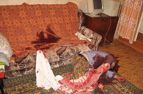 Xoruldadığı üçün atasını baltaladı