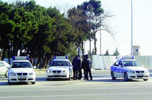 Yol polisindən sürücüyə kobud cavab