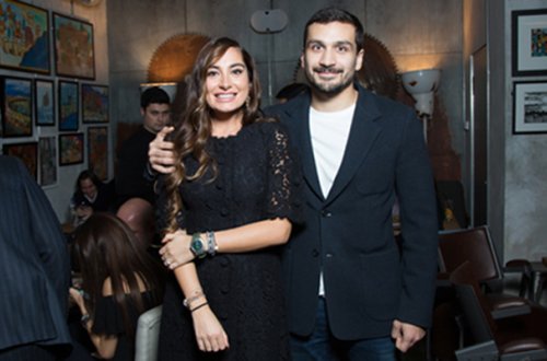 Leyla Əliyevanın kafesinin açılışı oldu