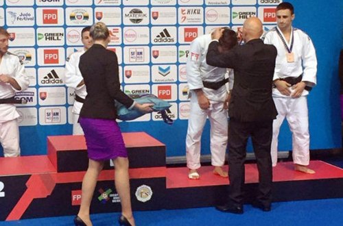 Cüdoçumuz bürünc medal qazandı