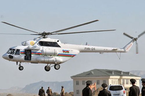 Kəmaləddin Heydərov stadiona helikopterlə belə gəldi