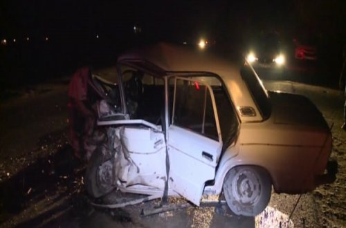 Ağstafada ağır yol qəzası...