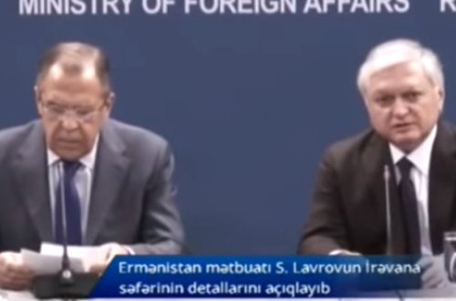 Lavrovun İrəvan səfərinin detalları açıqlandı