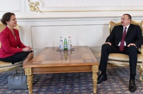 Prezident səfirlə Qarabağı müzakirə etdi