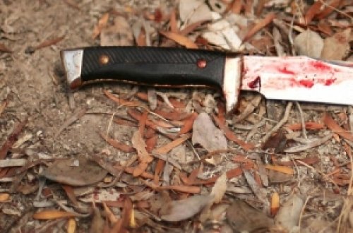 Şəmkir sakini bıçaqlanıb