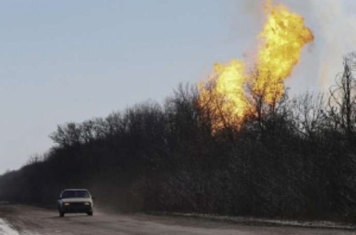 Bakıda parkda yanğın