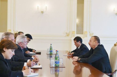 İlham Əliyev Rey Maybusu qəbul etdi