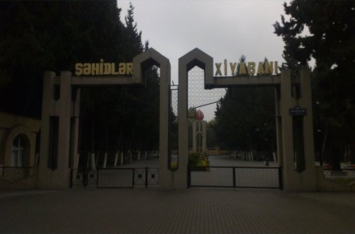 Mingəçevir Şəhidlər Xiyababanında biabırçılıq